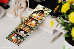Witchy Printable bookmarks, Apothecary bookmark sublimation Product Image 6