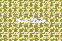 Lucky Babe Clover Seamless Set - Leprechaun &amp; Clovers Product Image 5