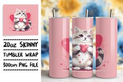 Entertaining Cat Poses Tumbler Artwork Product Image 1