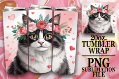 Cute Animal and Flower Tumbler Wrap Spring 20oz Product Image 1