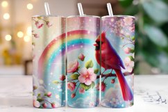 Cardinal bird Tumbler Wrap | Sublimation | Tumblers Product Image 1