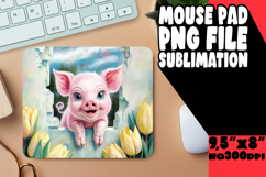 WHIMSICAL MOUSE MAT GIFT MAGIC, Animals In Wall Product Image 1
