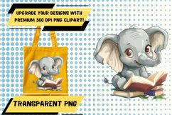 Tranquil Watercolor Animal Sublimation Design Product Image 1