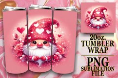 Heartfelt Gnome 20oz Tumbler Product Image 1