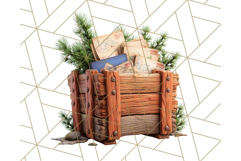 Forest Mail Delivery Clipart PNG, Animal Post Office PNG Product Image 4