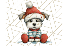 Christmas Animal Clipart, Festive Animals in Holiday Outfits Product Image 4