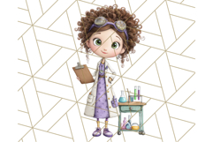 Cute Career Clipart Watercolor Professions Clip Art for Kids Product Image 4