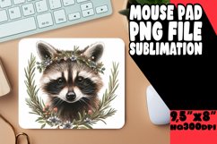 Whimsical Boho Menagerie: Sublimation Mouse Pad Product Image 1
