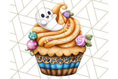 Cute Witch Halloween Baking Clipart PNG, Holiday Treats Png Product Image 4