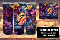 Unique 20oz Sublimation Design , Leo Product Image 1