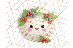 3D Under the Sea Christmas Clipart, Ocean Christmas PNG Product Image 4