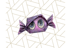 Spooky Sweet Halloween Candy PNG Clipart Product Image 4