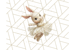 Winter Animal Masquerade Clipart PNG Woodland Animals Product Image 4