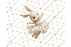 Winter Animal Masquerade Clipart PNG Woodland Animals Product Image 4