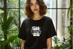 Gildan 64000 Tshirt Mockup, Black Tshirt Mockup 64000 Product Image 1