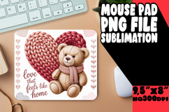 BLISSFUL desk pad Artistic PNG, Valentines Day Product Image 1