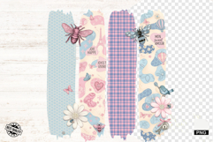 Paris Summer Travel Brushstrokes Clipart Product Image 1