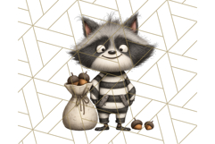Cute Animals in Jail Clipart PNG, Funny Prisoner Critters Product Image 4