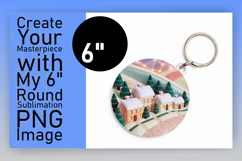Dynamic Round Design for Sublimation , Holiday Product Image 1