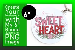 Unique Circle Design Car Coaster Template , Valentines Product Image 1