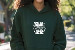 Gildan 18500 Hoodie Mockups, Christmas Gildan 18500 ladies Product Image 1