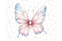 Pastel Fairies and Butterflies PNG, Spring Fantasy Clipart Product Image 4