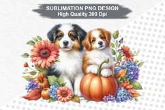 Halloween Dog - Halloween clipart Sublimation PNG Design Product Image 1