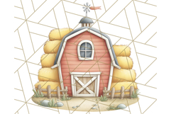 Tiny Farm Life Animals and Farm Clipart PNG, Barnyard PNG Product Image 4