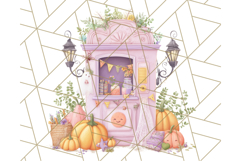 Halloween Candy Shop Clipart PNG, Trick or Treat Clip Art Product Image 4