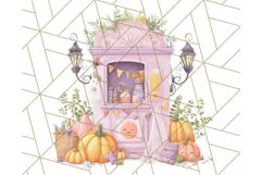 Halloween Candy Shop Clipart PNG, Trick or Treat Clip Art Product Image 4