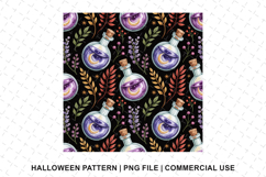 Happy Halloween Pattern Png | Sublimation | Digital Paper Product Image 1