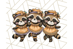 Woodland Autumn Parade Clipart PNG Fall Animals Product Image 4