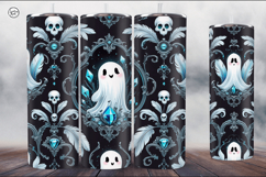 4 Halloween Tumbler Wrap Sublimations, 20 oz Product Image 4