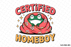 Certified Homebody Svg Design | Svg Files for Cricut Product Image 1