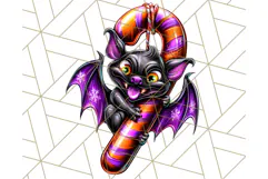 Haunted Treats Clipart PNG, Halloween Candy Art Product Image 4
