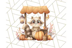 Woodland Autumn Animals PNG Clipart for Fall & Harvest Product Image 4