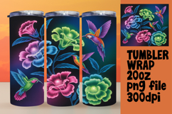 Beautiful Gift: 20oz Tumbler Wrap , Birds Product Image 1