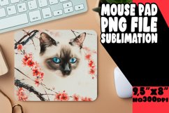 Funny Feline Sublimation Mousepad Product Image 1