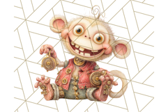 Possessed Toys Clipart PNG Haunted Doll Characters Product Image 4
