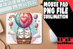 UNIQUE MOUSE PAD GIFT MAGIC, Valentine Bear Product Image 1