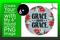 Stylish Round Design for Sublimation , Religious Product Image 1