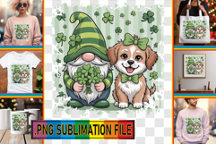 Joyful Sublimation Art PNG, St Patricks Product Image 1
