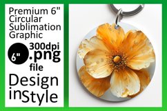 Garden Delight: Sublimation Round Designs PNG Product Image 1