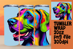 DYNAMIC 20oz Tumbler Artwork , Dog Product Image 1