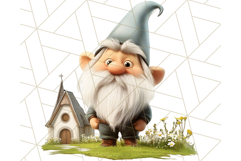 Easter Christian Gnome PNG, Religious Spring Sublimation Product Image 4