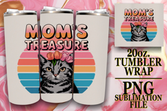 ENCHANTING JOY 20oz TUMBLER WRAP, Cat Lover Product Image 1