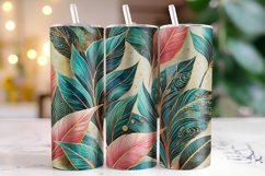 Leaves Tumbler Wrap | Sublimation | Tumblers Product Image 1