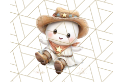 Old West Ghost Halloween PNG Clipart Product Image 4
