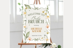 Baby Shower Welcome Sign Template 248 Product Image 1