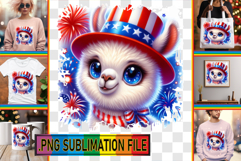 LUMINOUS PNG Art for Gifts, USA Animals Product Image 1